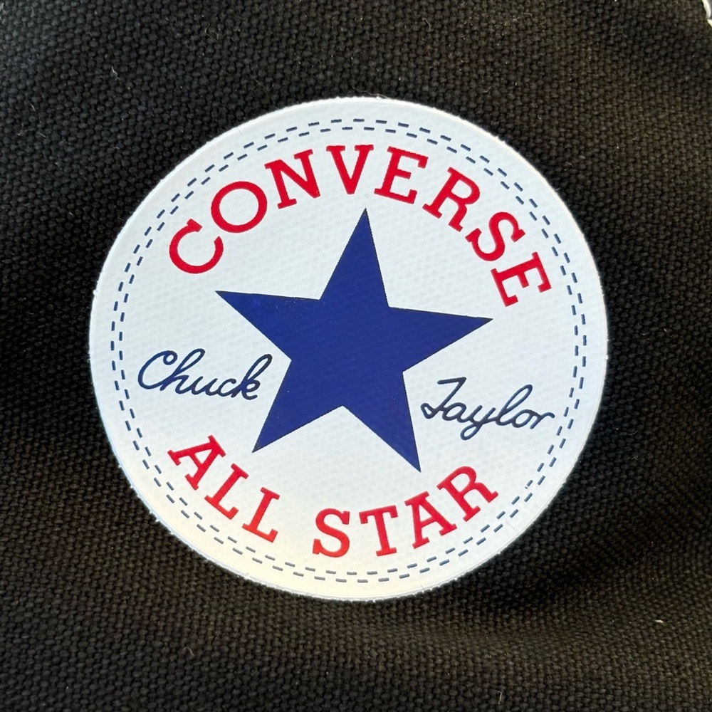 Converse Chuck Taylor All Star Canvas Unisex High Top Black Unisex M-15 W-17 - Picture 7 of 11